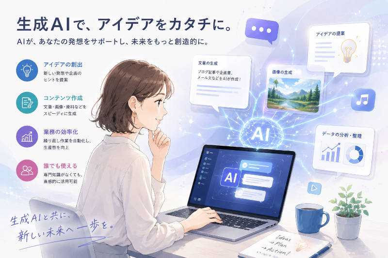AIが「声」と「動画」を作る時代——音声・動画生成の基本と活用法