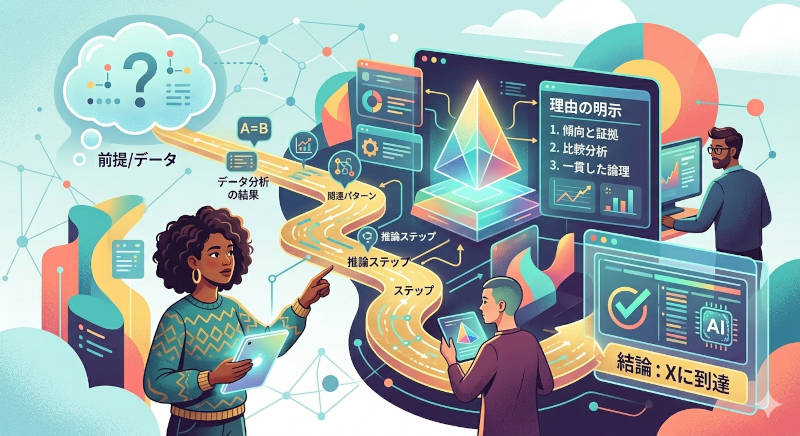 「なぜその結論か」を明示する