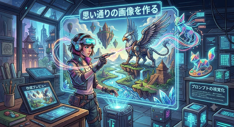 思い通りの画像を作る