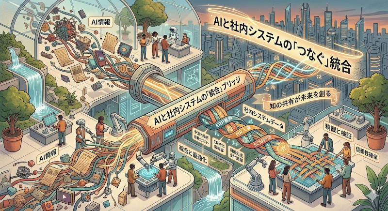 AIと社内システムをつなぐ