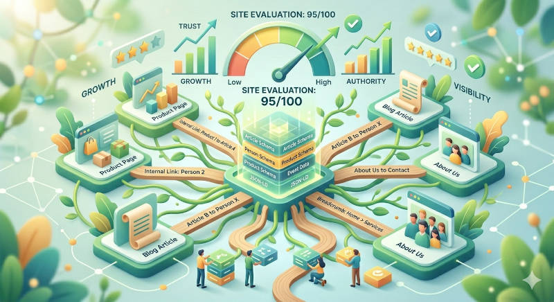 構造化データと内部リンクでサイト評価を高める