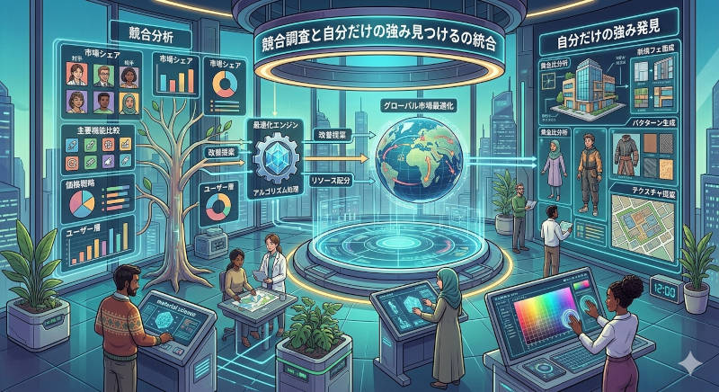 競合調査と自分の強み