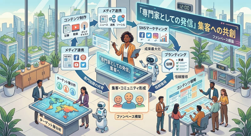 専門家としての発信