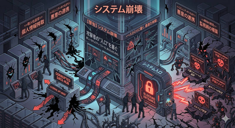 攻撃者の"入口"を塞ぐ